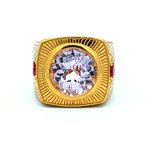 Signature Estate Men's Pink Tourmaline Ring 800-05490