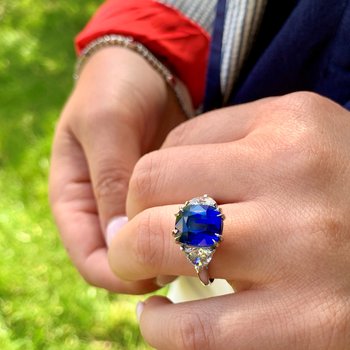 Blue Sapphire Ring 200-07114