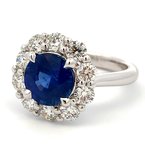 Moses Signature Blue Sapphire Ring 200-07086