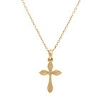 Moses Signature Cross Necklace 435-00362
