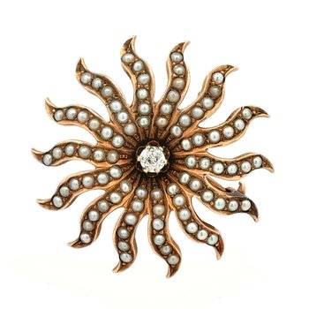 Sunburst Pin & Pendant 800-05456