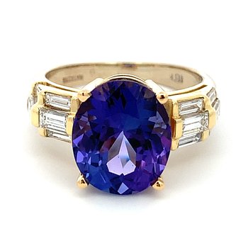 Tanzanite Ring 800-05095