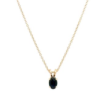 Blue Sapphire Necklace 230-00549