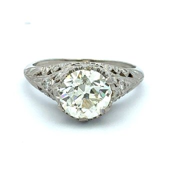 Art Deco Engagement Ring 801-00272