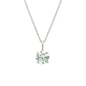 Diamond Solitaire Necklace 160-14678