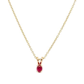 Ruby Necklace 230-00550
