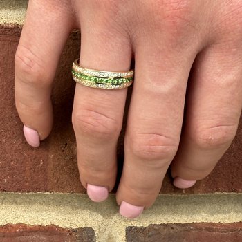 Tsavorite Garnet Ring 200-07141