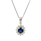 Signature Estate Sapphire Necklace 800-05505