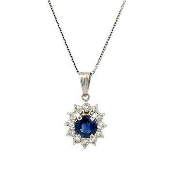 Sapphire Necklace 800-05505