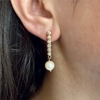 Signature Estate Pearl Drop Earrings 800-05479
