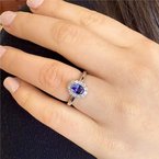 Signature Estate Tanzanite Ring 800-05428