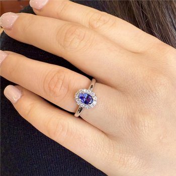 Tanzanite Ring 800-05428