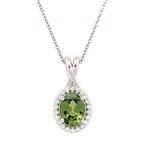Moses Signature Green Sapphire Necklace 230-00449