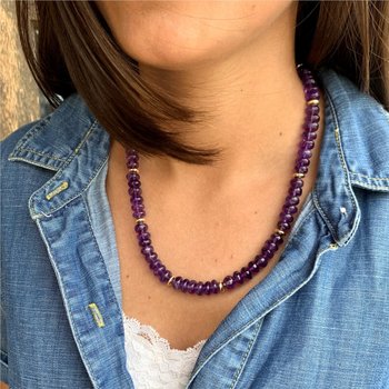 235 Carat TW Amethyst Beads 230-00367