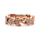 Moses Signature Floral Anniversary Band 120-08330