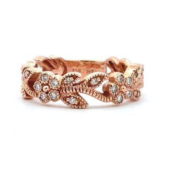 Floral Anniversary Band 120-08330