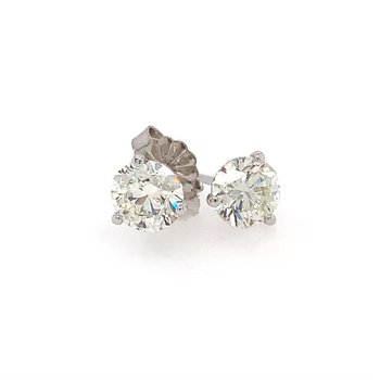 1.43 Carat TW Diamond Stud Earrings 150-16977