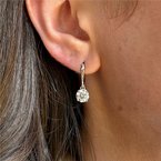 Moses Signature Internally Flawless Diamond Earrings 150-16956