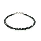 Moses Signature Mirror Ball Black Diamond Bead Bracelet 170-03733