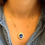Moses Signature Tanzanite Necklace 230-00385
