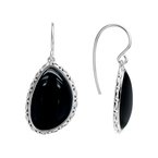 Wear-EVERY-Where Black Onyx Earrings 650-648372
