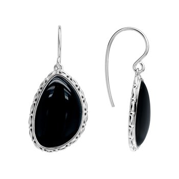 Black Onyx Earrings 650-648372