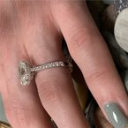 Moses Signature Hidden Halo Engagement Ring 100-00035