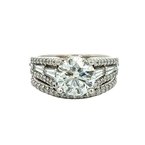 Signature Estate Lab-Grown Diamond Wedding Set Signed " A Jaffee" 801-00282