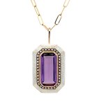 Signature Estate Amethyst Necklace 800-05507