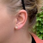 Moses Signature 1.41 Carat TW Diamond Stud Earrings 150-16980