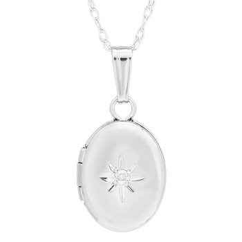 Child's Diamond Locket 435-00360