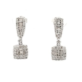 Diamond Drop Earrings 150-16904