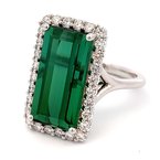 Moses Signature Green Tourmaline Ring 200-07064