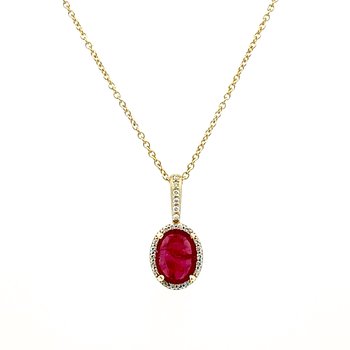 Ruby Necklace 230-00533