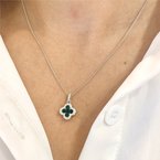 Wear-EVERY-Where Emerald Necklace 230-00499