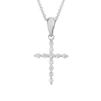 Diamond Cross Necklace 160-14600