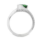 Moses Signature Tsavorite Garnet Ring 200-07046