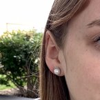 Wear-EVERY-Where Button Pearl Earrings 340-28986