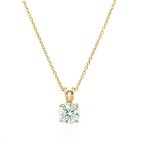 Moses Signature Diamond Solitaire Necklace 160-14657