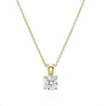 Diamond Solitaire Necklace 160-14657