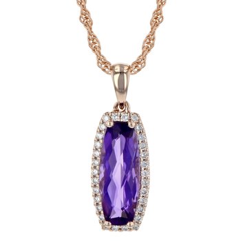 Amethyst Necklace 230-00507