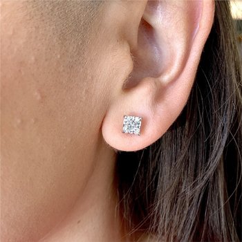 2.01 Carat TW Diamond Stud Earrings 150-16900