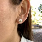 Galatea Diamond in a Pearl Earrings 340-29016