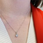 Wear-EVERY-Where Sparkling Bezel Set Necklace 650-648326
