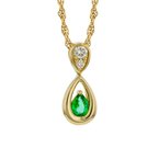 Wear-EVERY-Where Emerald Necklace 230-00553