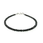 Moses Signature Mirror Ball Black Diamond Bead Bracelet 170-03736