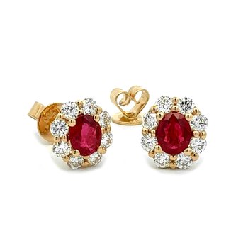 Ruby Earrings 210-00372