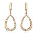Moses Signature Diamond Dangle Earrings 150-16839