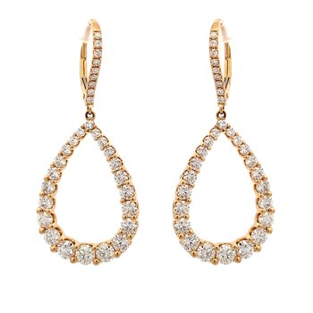 Diamond Dangle Earrings 150-16839
