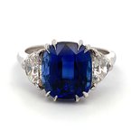 Moses Signature Blue Sapphire Ring 200-07114
